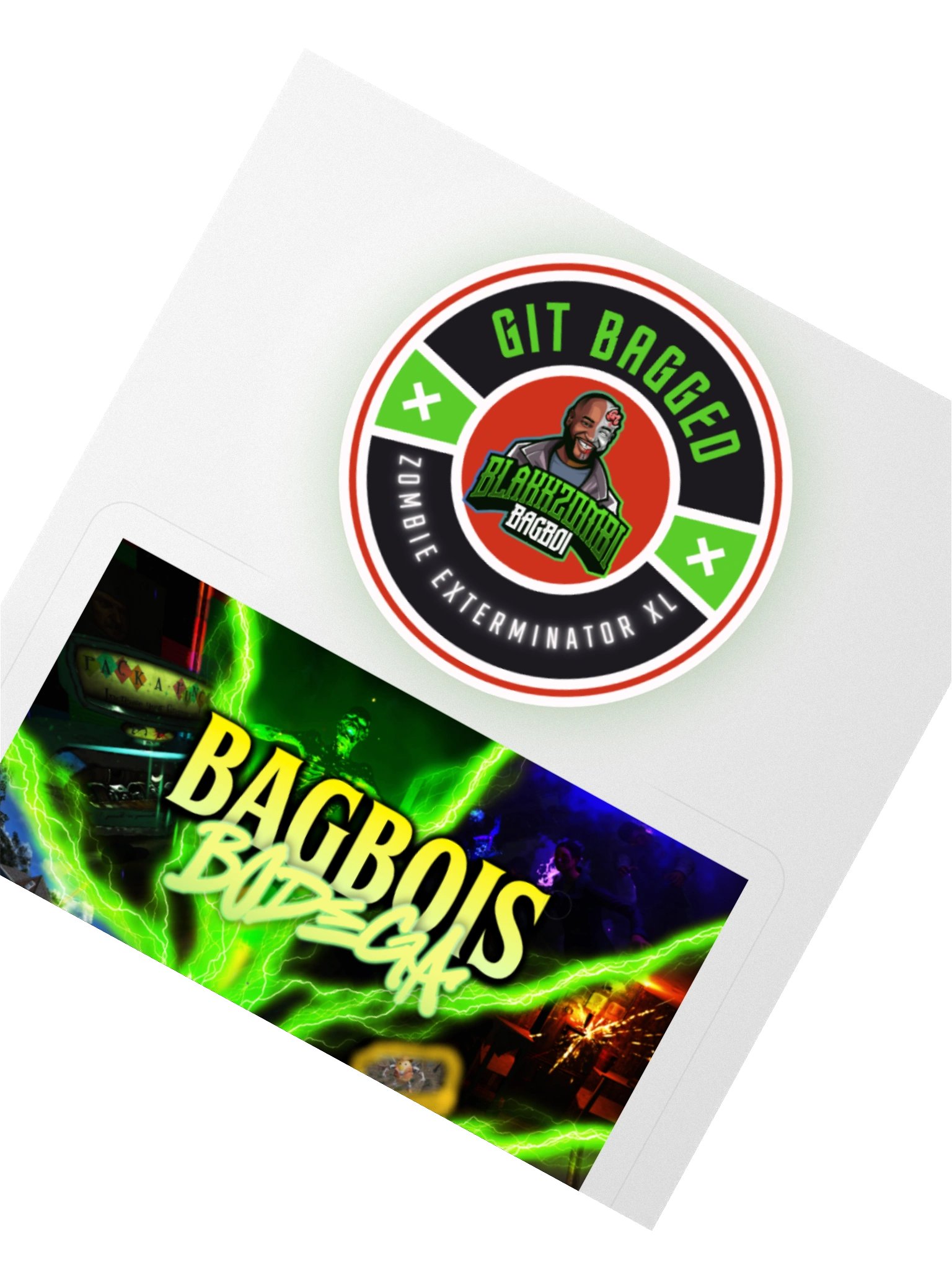 BAGBOI'S BODEGA/ GIT BAGGED Kiss Cut Stickers product image (8)