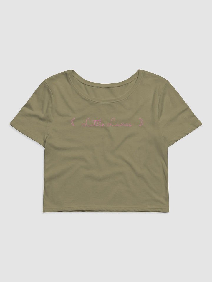 Little Lunas Cropped Tee - Pink product image (3)