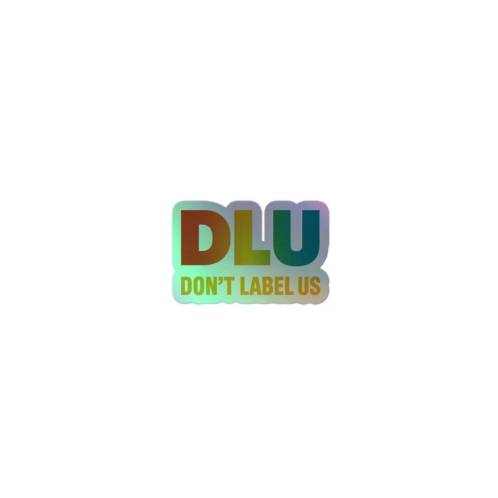 Kiss-Cut Holographic Sticker Set - DLU Edition product image (1)