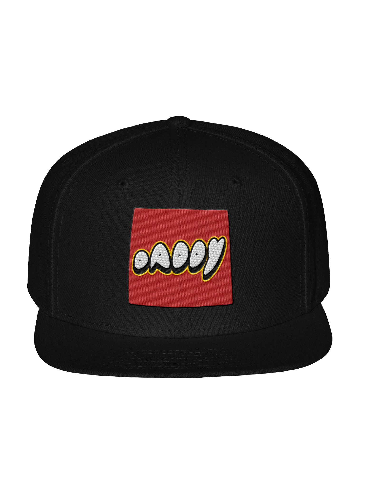 Bold Lego-style "Daddy" Snapback Cap product image (1)