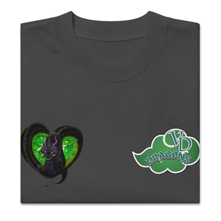 THE GREEN RAIN CLOUD HEARTED OVERSIZED TEE product image (3)