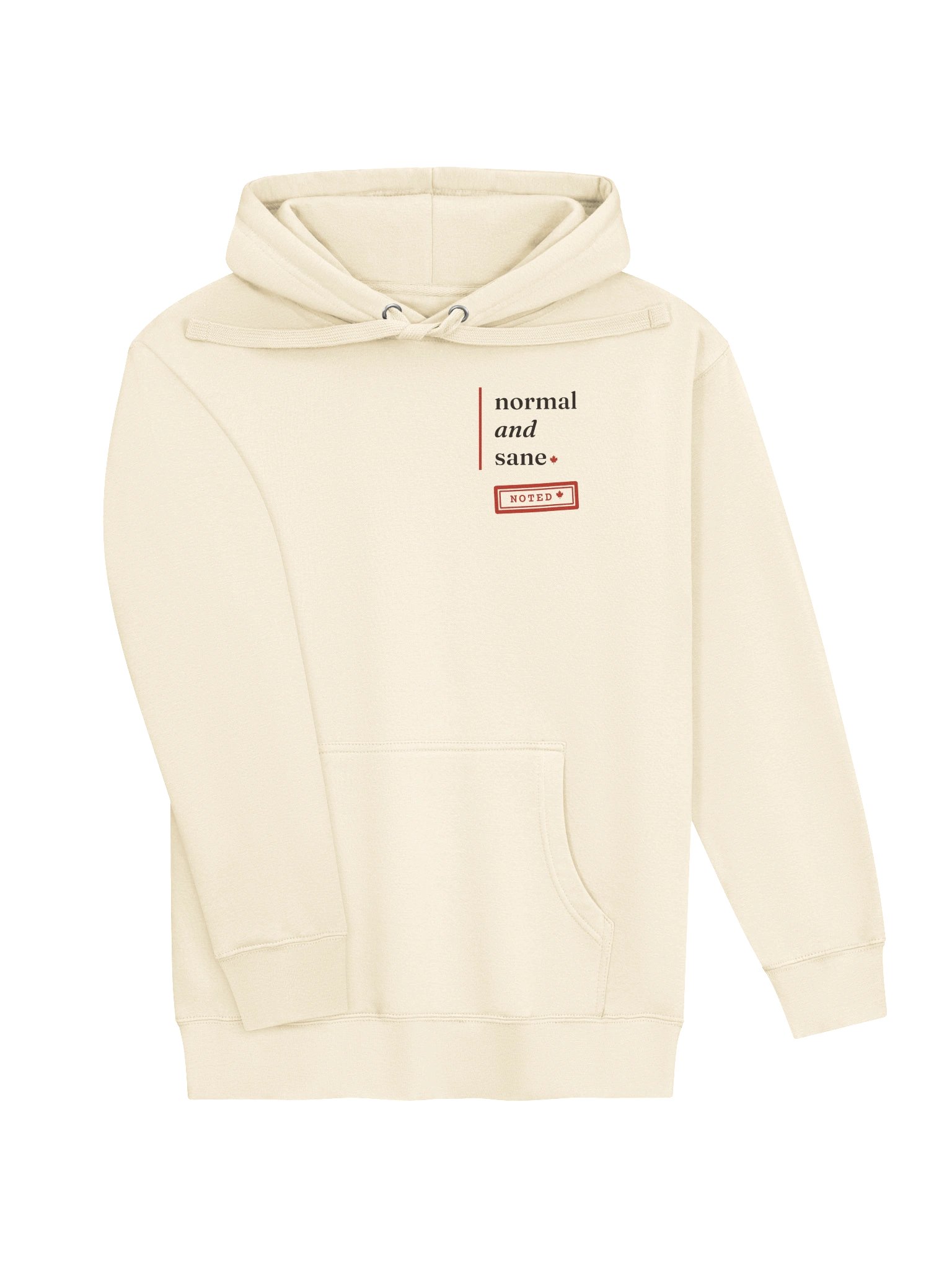 The Oversized Hoodie — Bone product image (3)