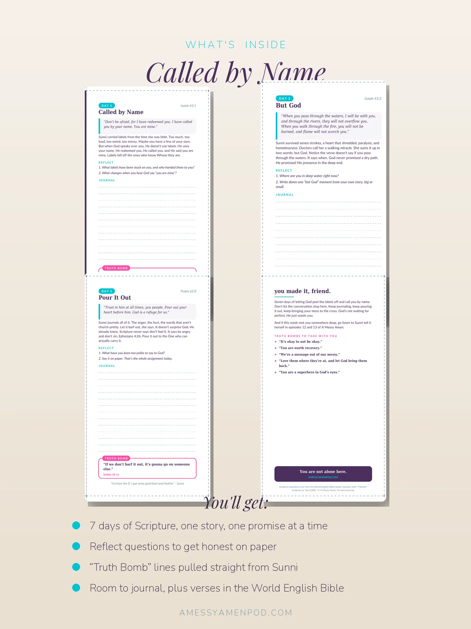 Called by Name: A One-Week Bible Study product image (2)