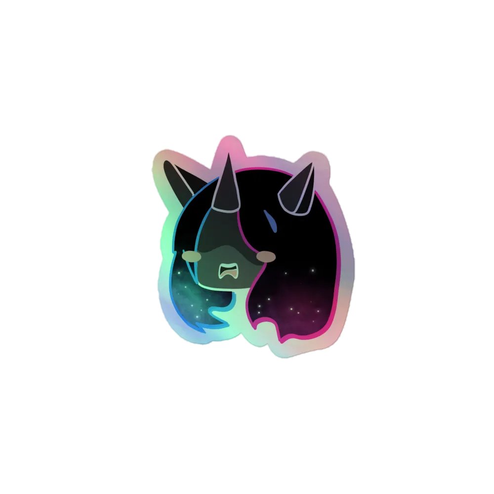 OMG Lewd Holographic Sticker product image (1)