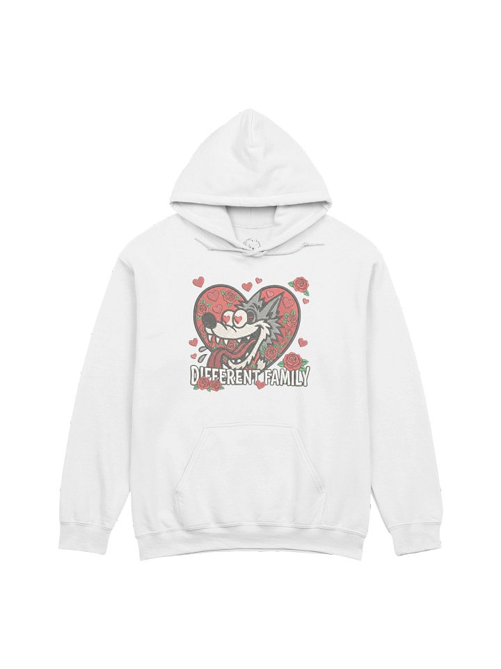 Love-Struck Wolf Hoodie product image (1)