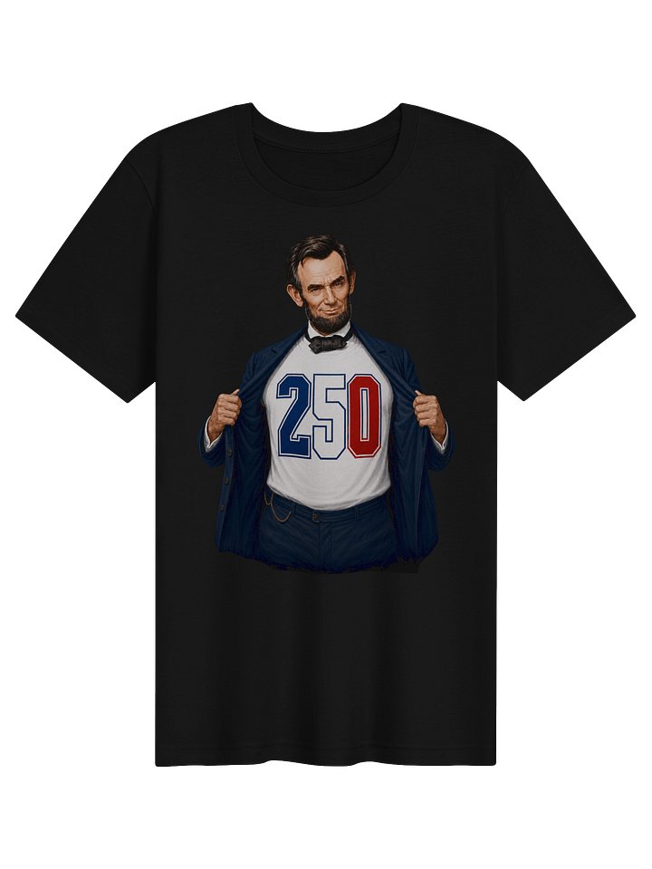 Abraham Lincoln America 250 Tee | USA T Shirt product image (6)