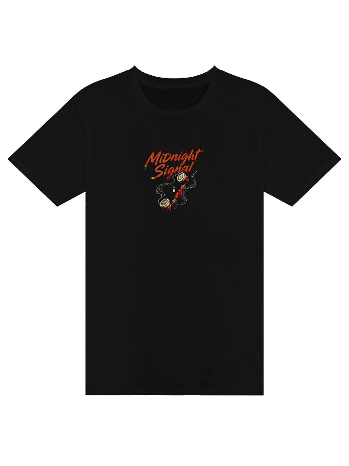 Midnight Signal" Heavyweight Graphic Tee – Premium Streetwear Shirt product image (1)