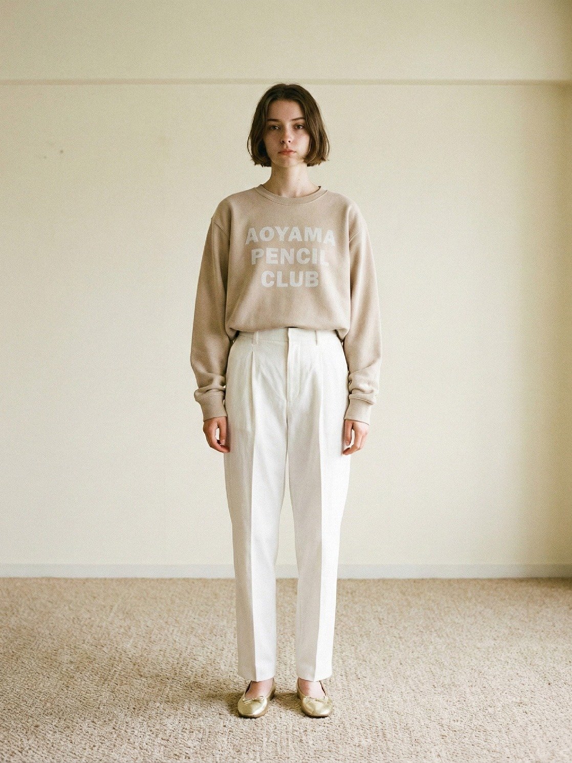 Unisex Organic Sweatshirt, White Logo product image (1)