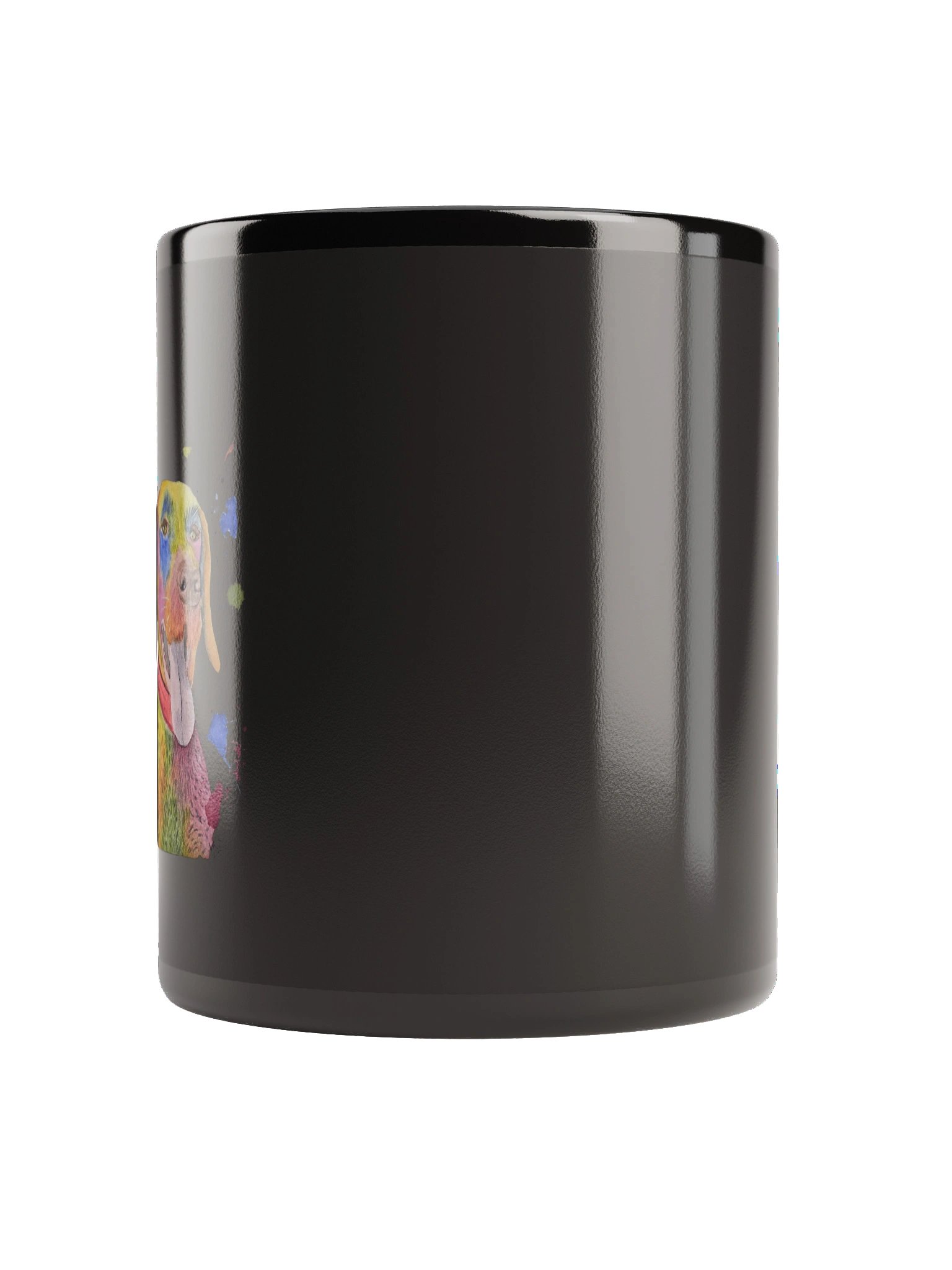 Yvie - Black Glossy Mug product image (2)