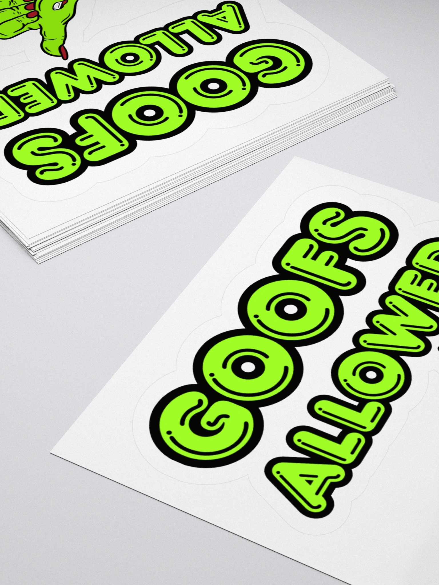 Goofs Allowed Sticker product image (4)