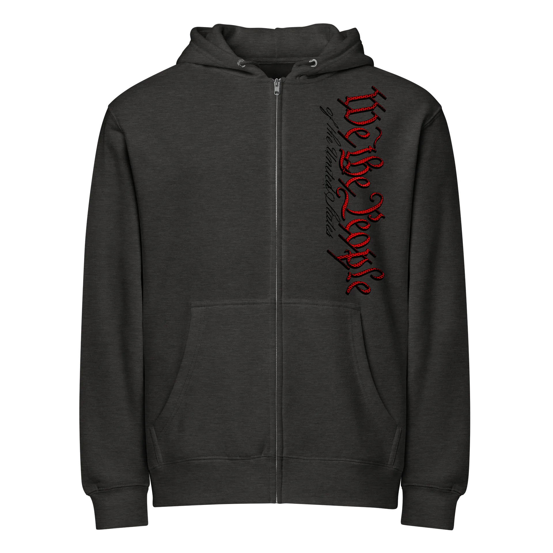 Red Carbon Onyx Zip Hoodie product image (2)