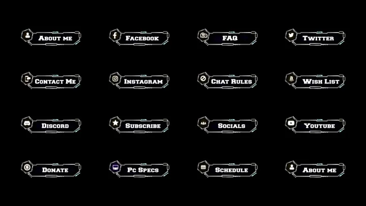 Heavy Metal Twitch Panels product image (2)