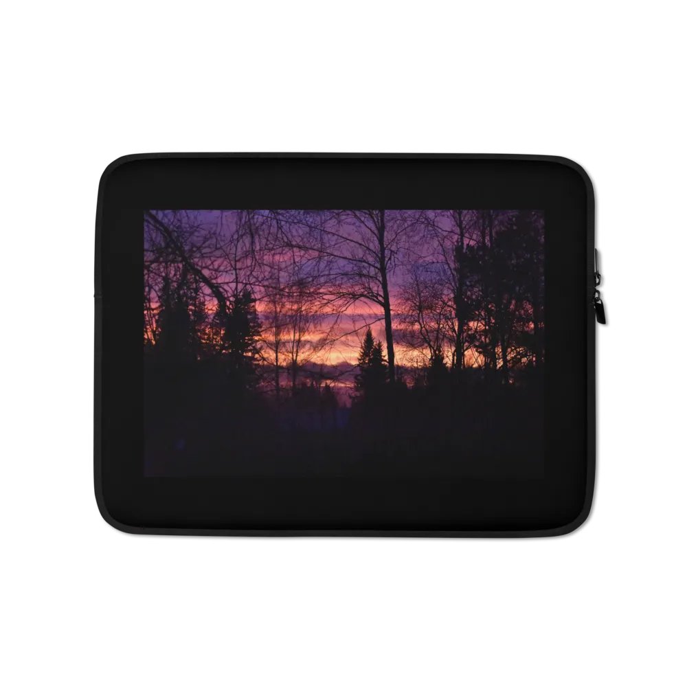 Laptop Sleeve: Purple Fall product image (1)