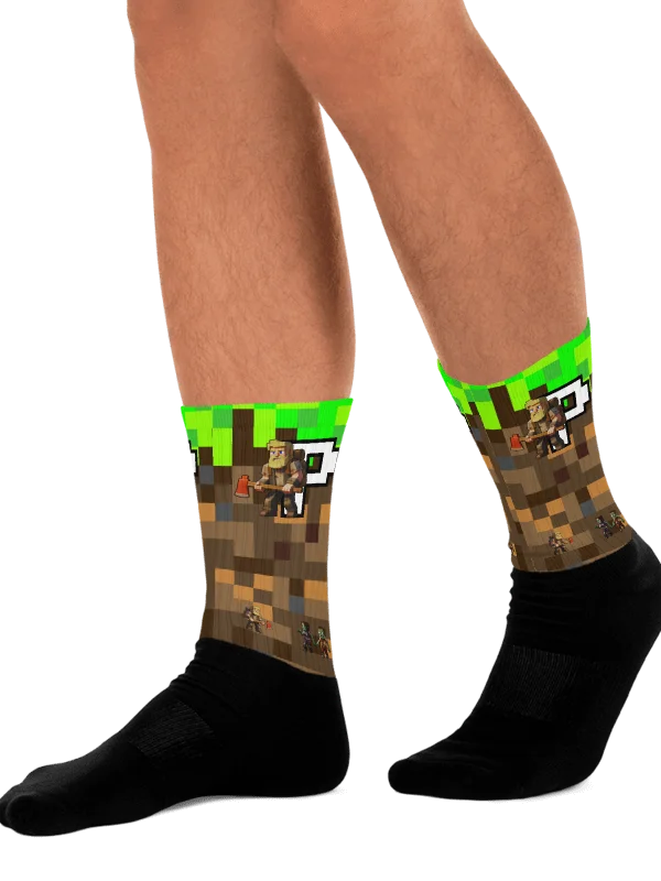 Patient PixelZ P Logo Sublimated Socks (PixelZ My Craft) product image (2)