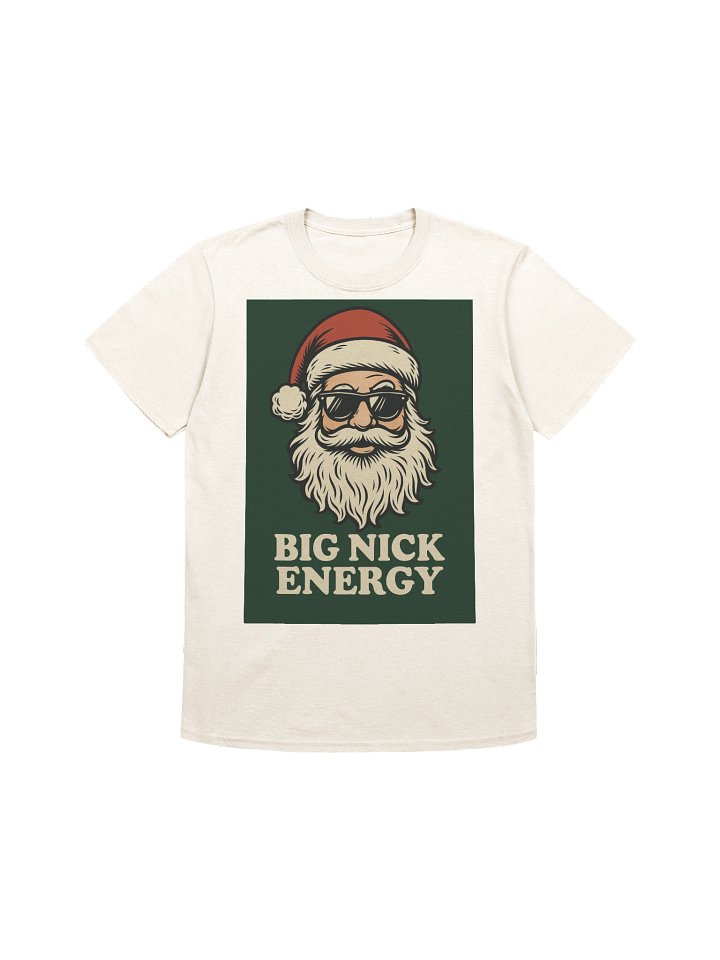 Big Nick Energy Santa Shirt | Funny Christmas Graphic Tee product image (4)