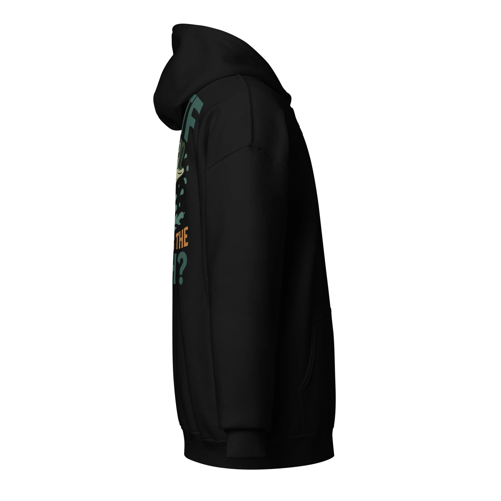 Funny Fishing Zip Hoodie – WTF Where’s the Fish Graphic product image (9)