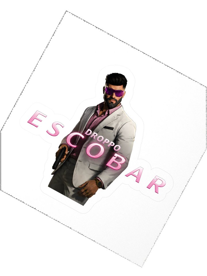 Droppo Escobar 007 Style Peel Sticker product image (2)