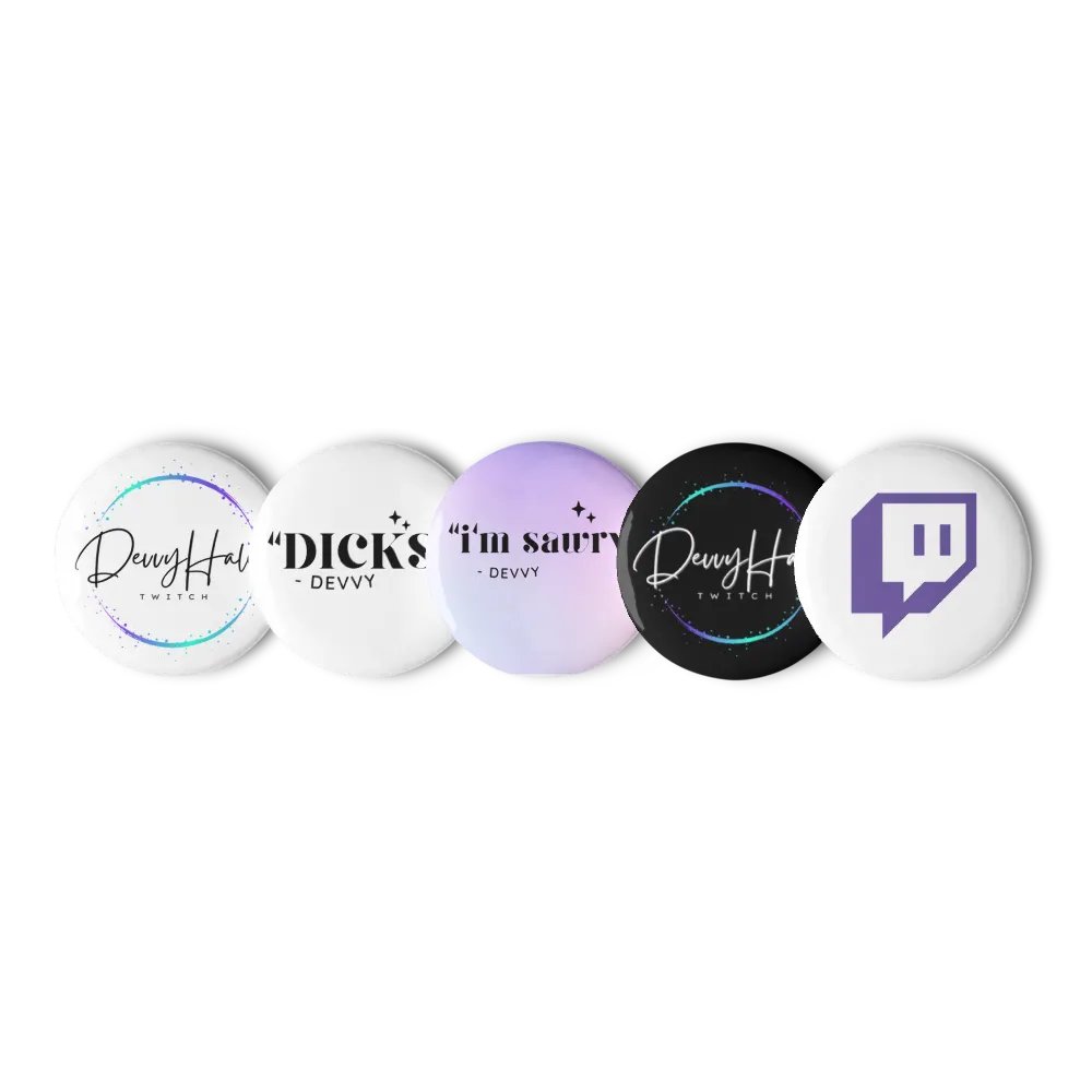 Devvy Twitch Pins product image (3)