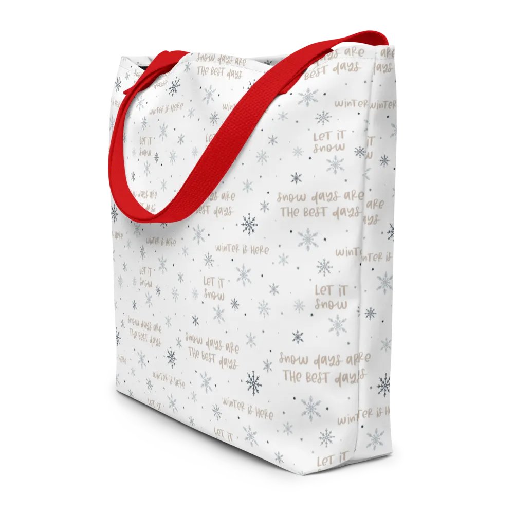 Let it Snow Tote product image (5)