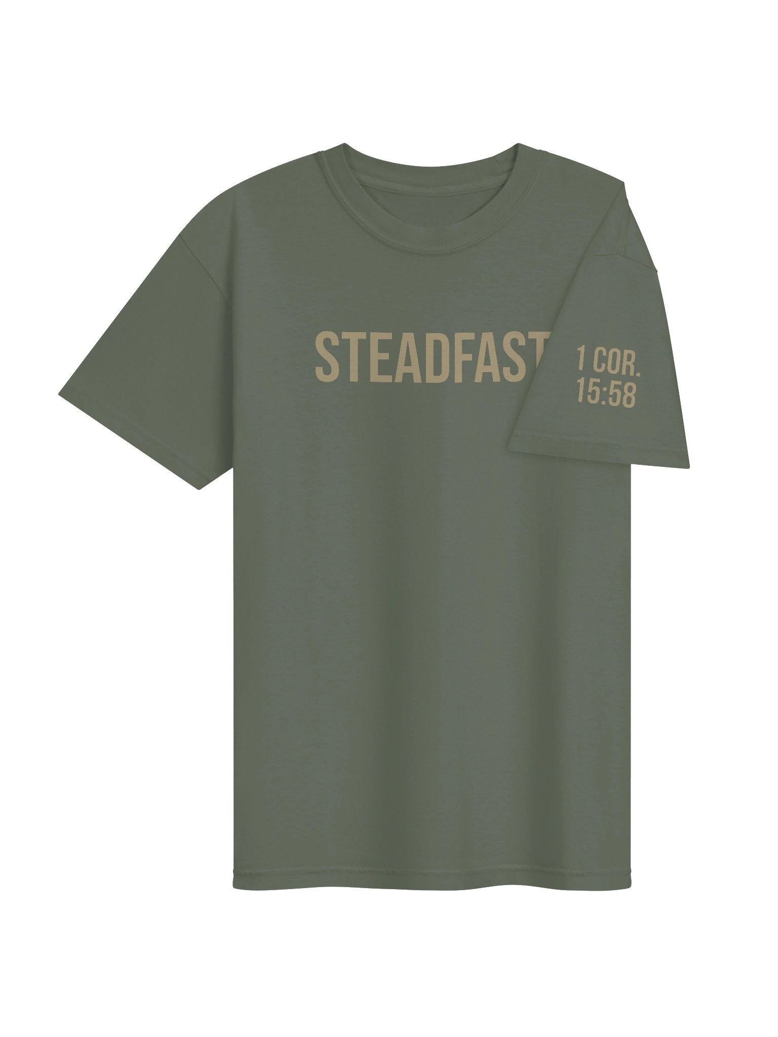 Men's Steadfast Tee - 1 Corinthians 15:58 product image (5)