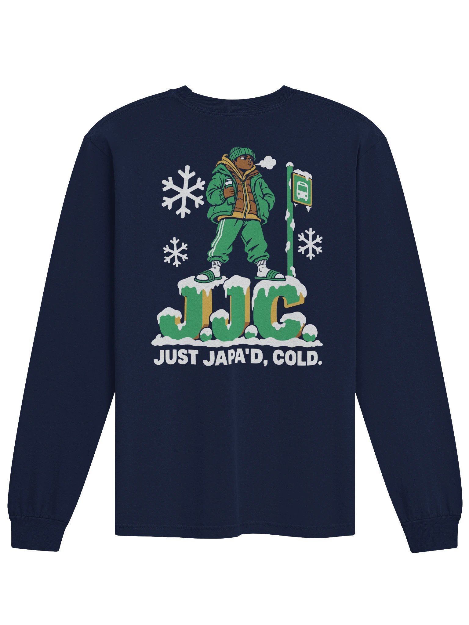 J.J.C. Just Japa'd, Cold. (Long-sleeve tee) product image (2)
