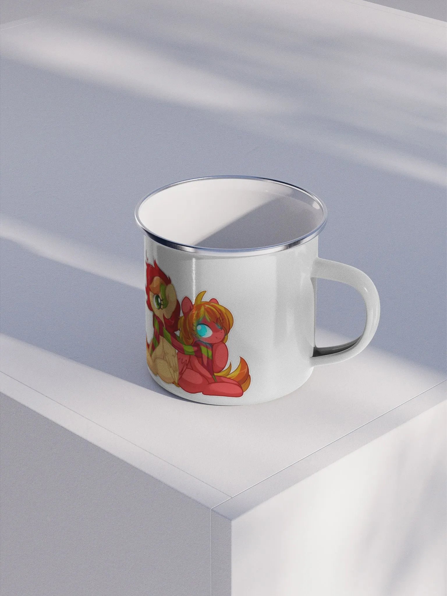 Compu and Maple Enamel Mug product image (2)