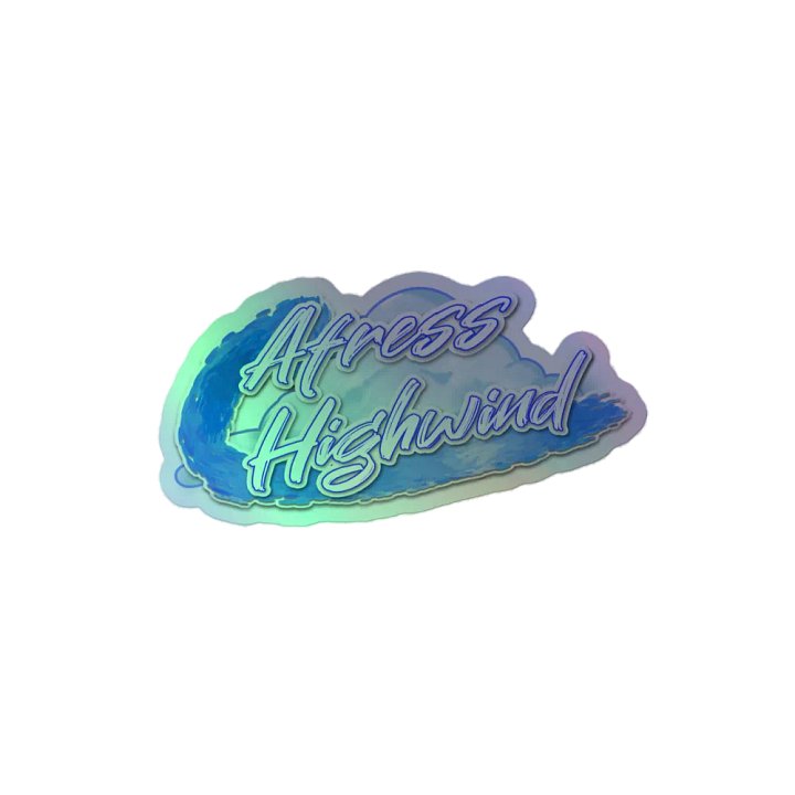 AfressHighwind Logo Holographic Sticker product image (2)