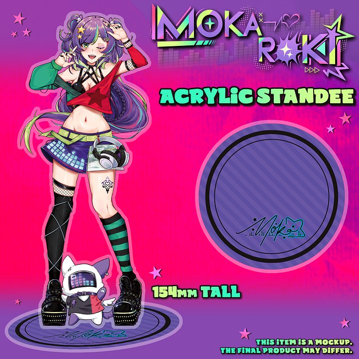 Moka Roki 2.0 Acrylic Standee [PREORDER] product image (1)