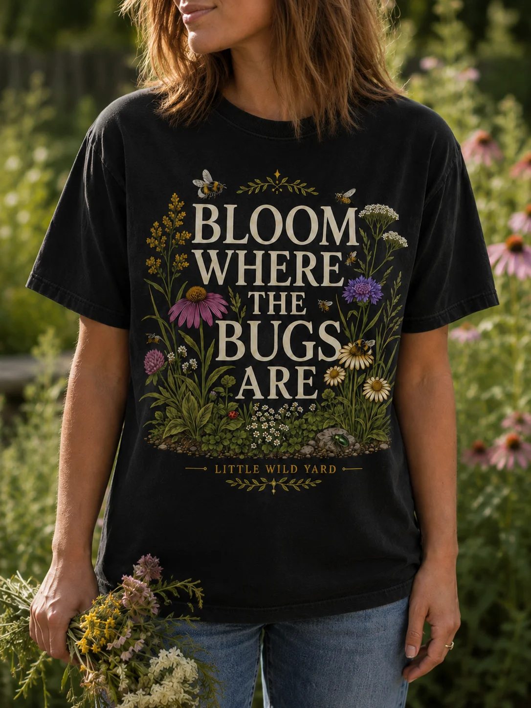 Bloom Where The Bugs Are T-shirt product image (2)