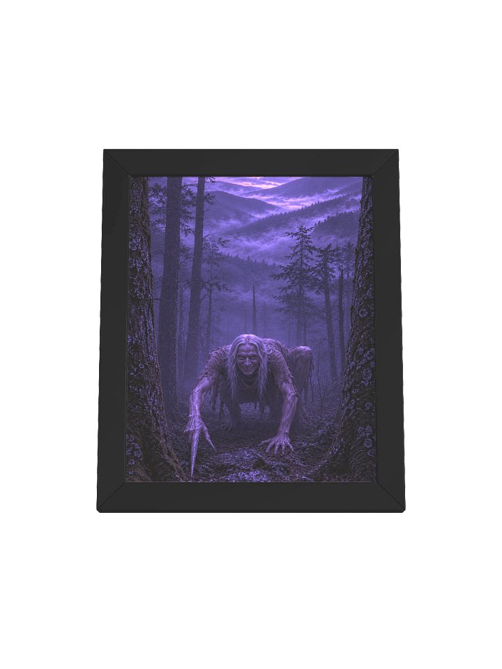 SPEARFINGER FRAMED PRINT product image (1)