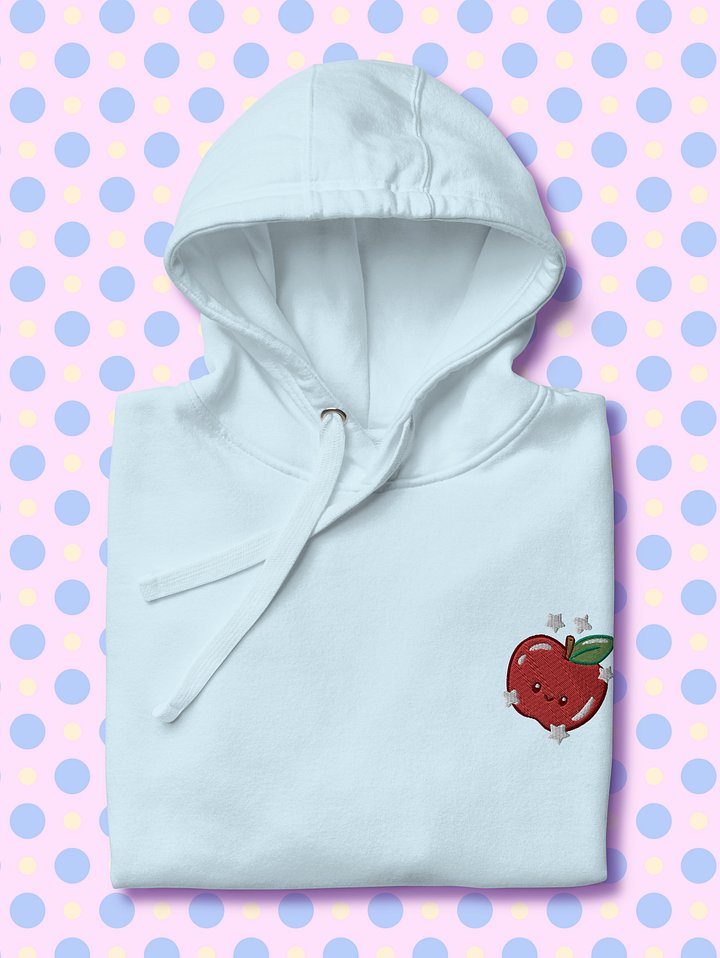 Cute Red Apple Embroidered Unisex Hoodie product image (38)
