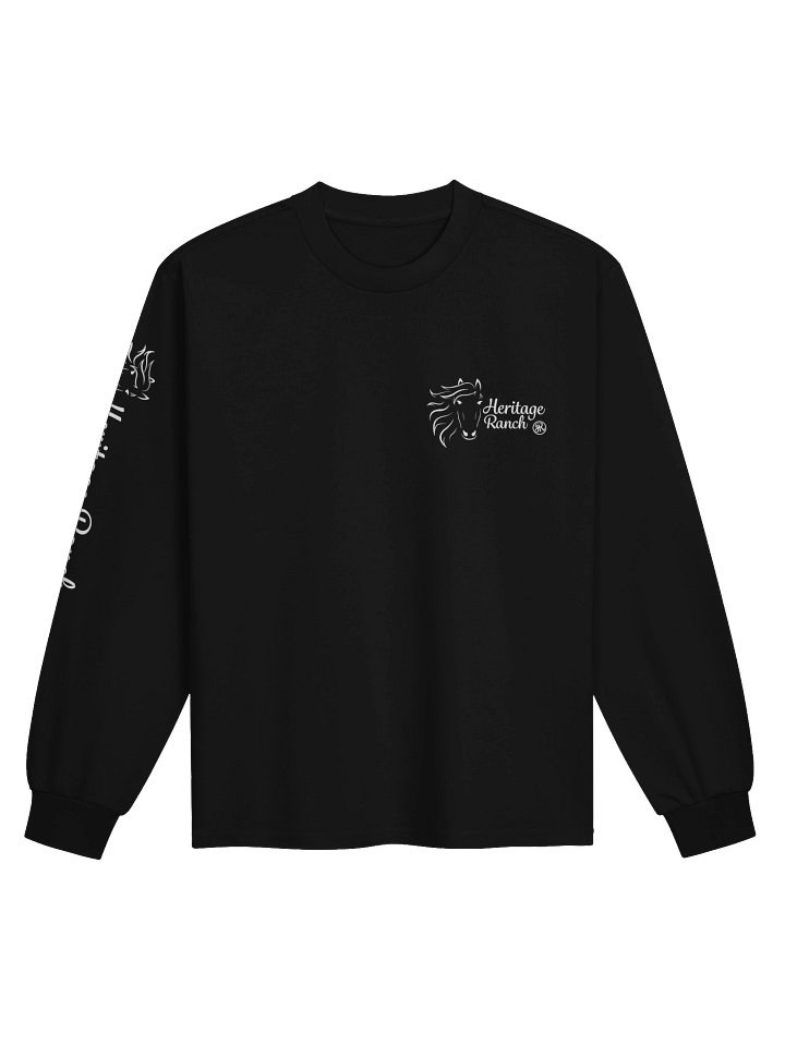 Heritage Ranch Horsehead Long Sleeve — Minimalist Logo Shirt product image (9)
