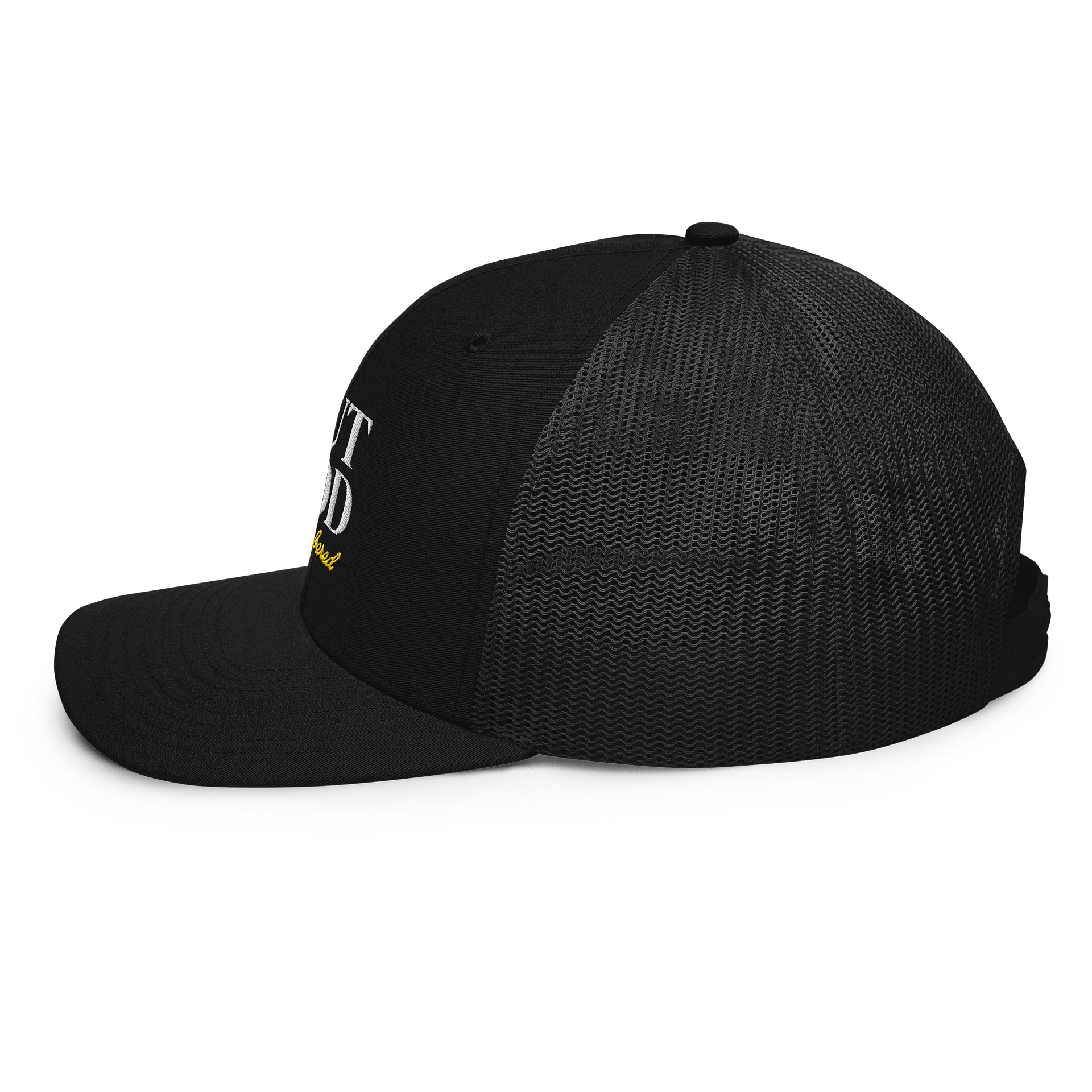 But God Remembered Embroidered Trucker Hat product image (3)