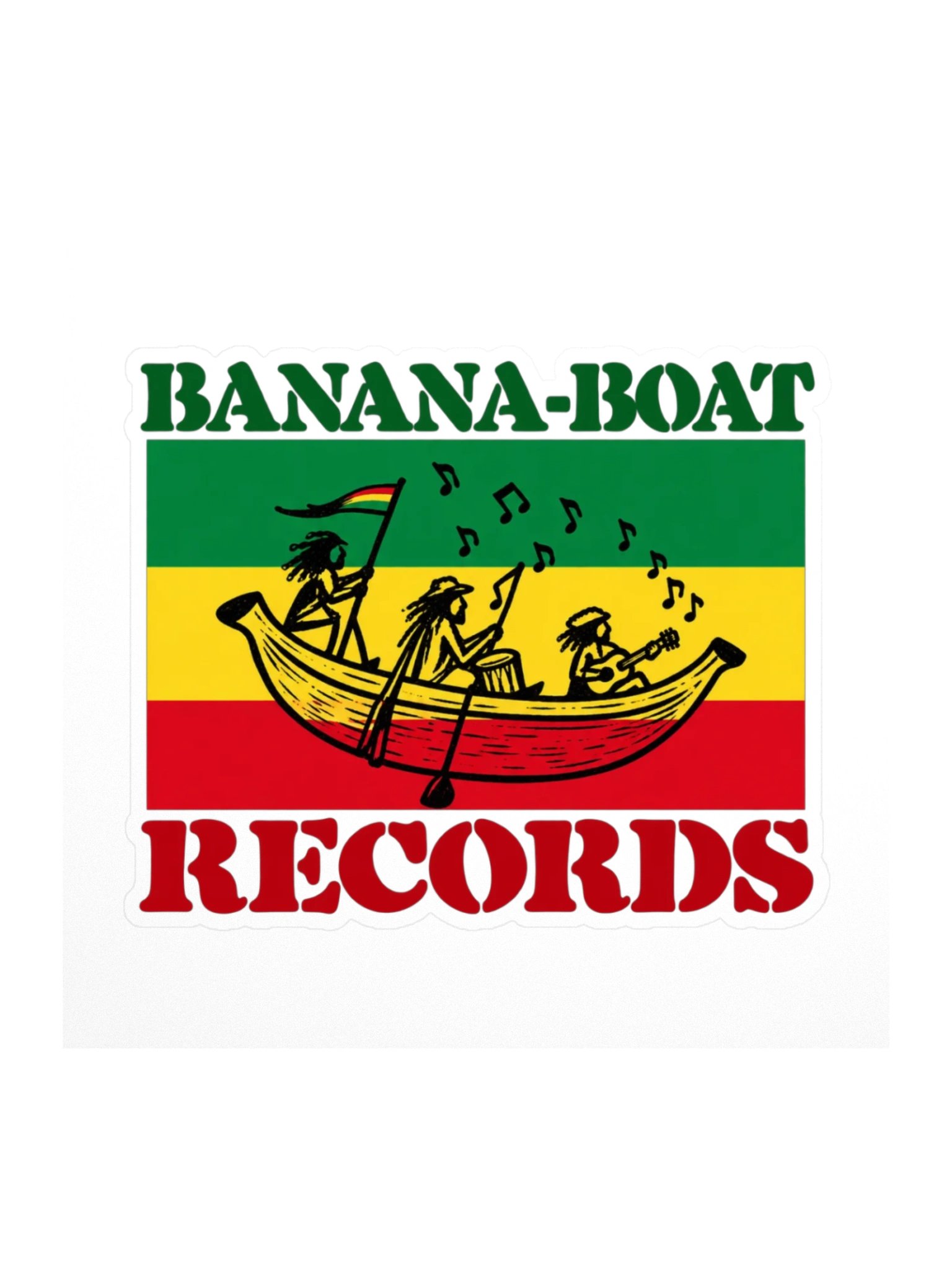 Banana Boat Records Sticker product image (1)