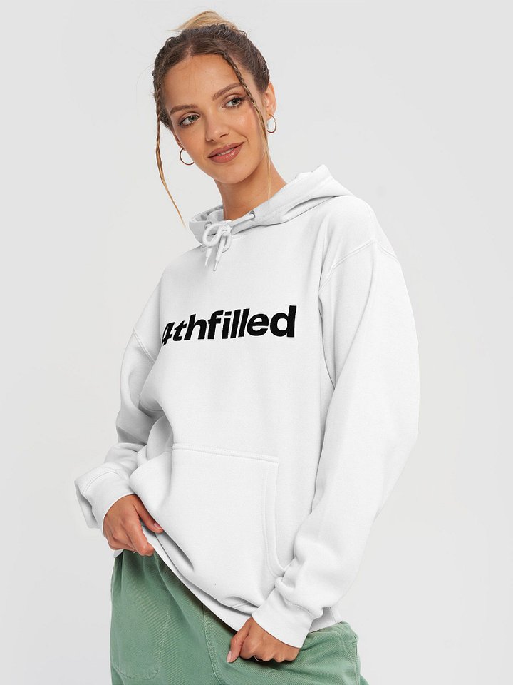 4thfilled Hoodie - White product image (2)
