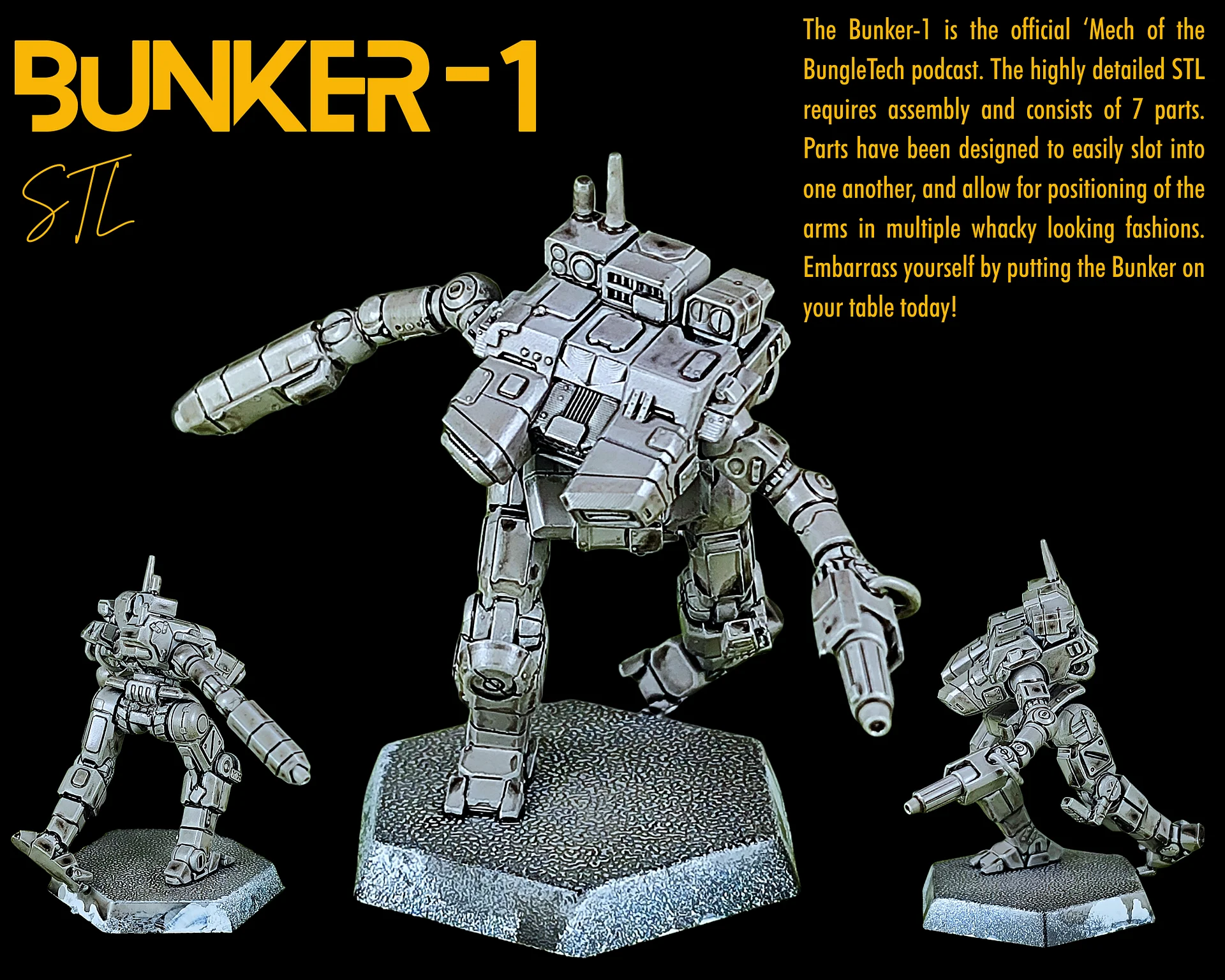 Bunker STL product image (1)