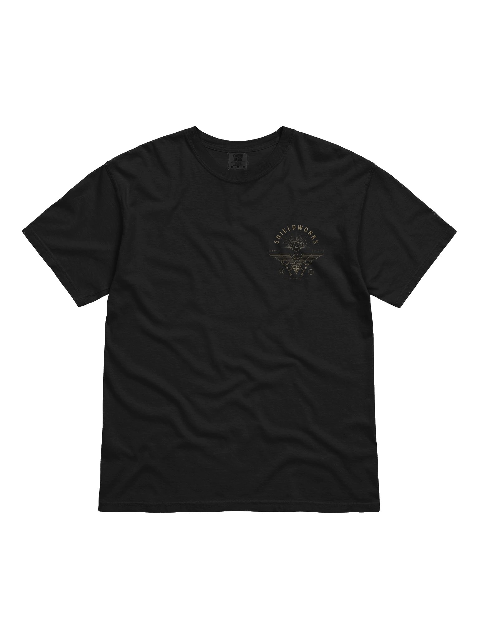 Shieldworks Angular Builders Local #201 “United by Craft” Heavyweight Tee product image (5)
