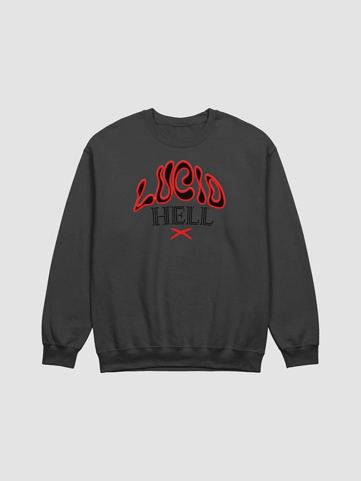 Lucid Hell Graphic Crewneck Sweatshirt product image (3)
