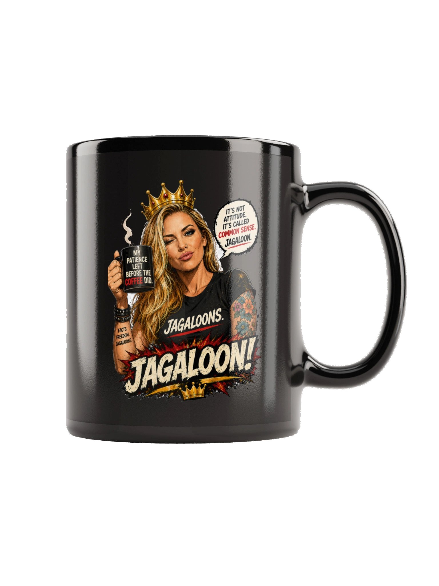 My Patience Left Before the Coffee Did — Jagaloons Mug product image (6)