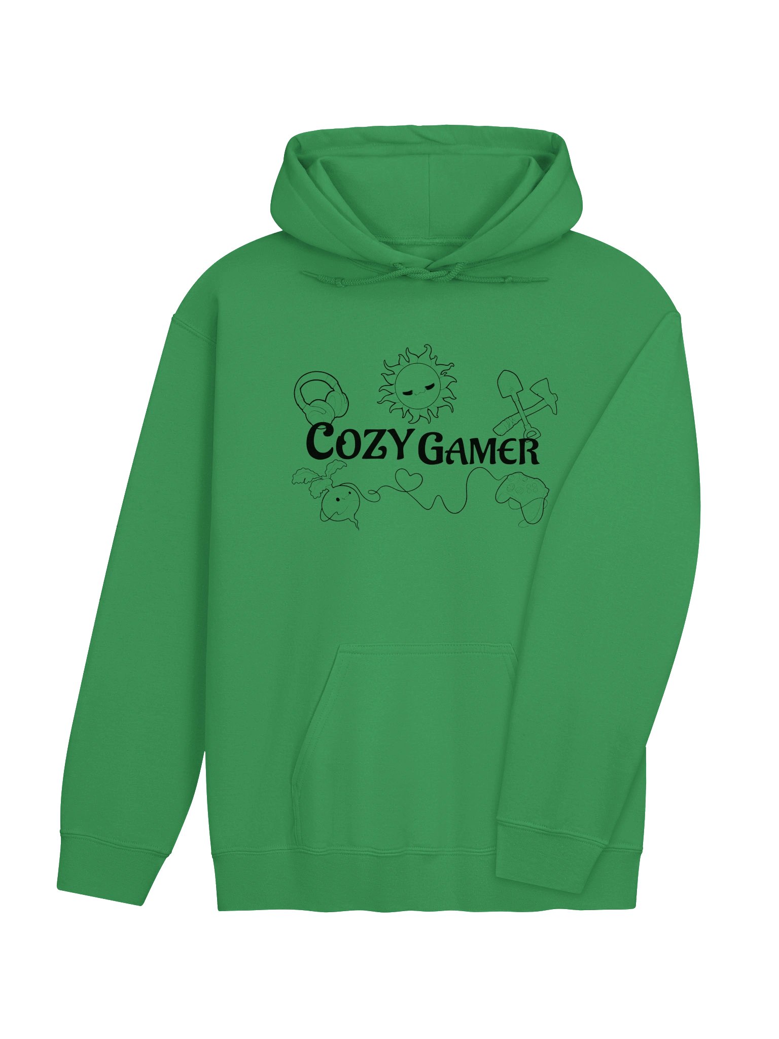 Cozy Gamer Summer Hoodie [Black Font] product image (42)
