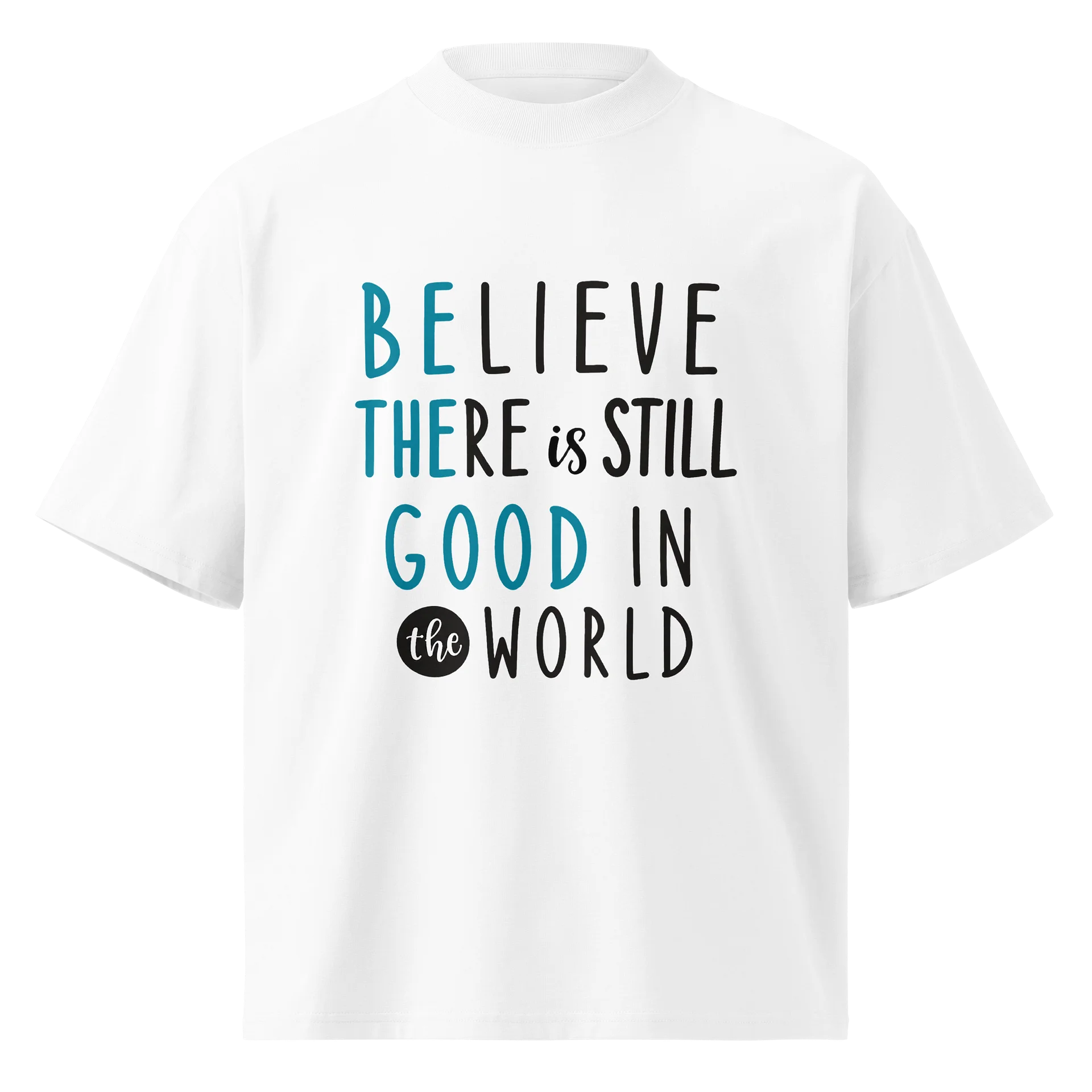 “Be the Good” Oversized T-Shirt | 100% Organic Cotton product image (1)