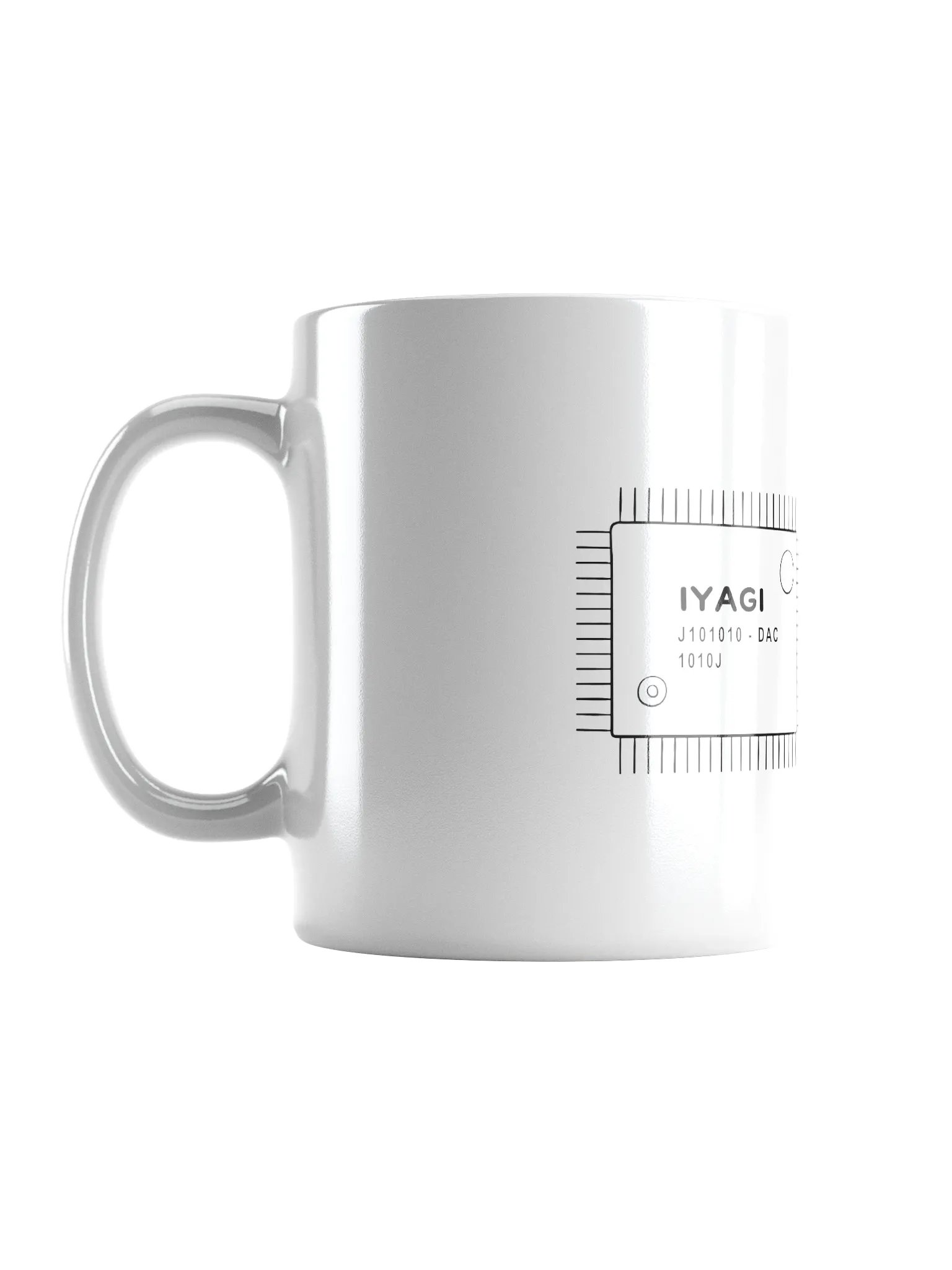 iyagi DAC Chip Mug (white) product image (3)