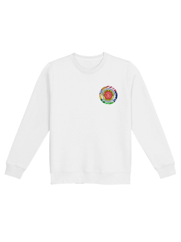 Sit Down With Sid Official Essential Organic Sweatshirt (Two-Sided) - White product image (1)