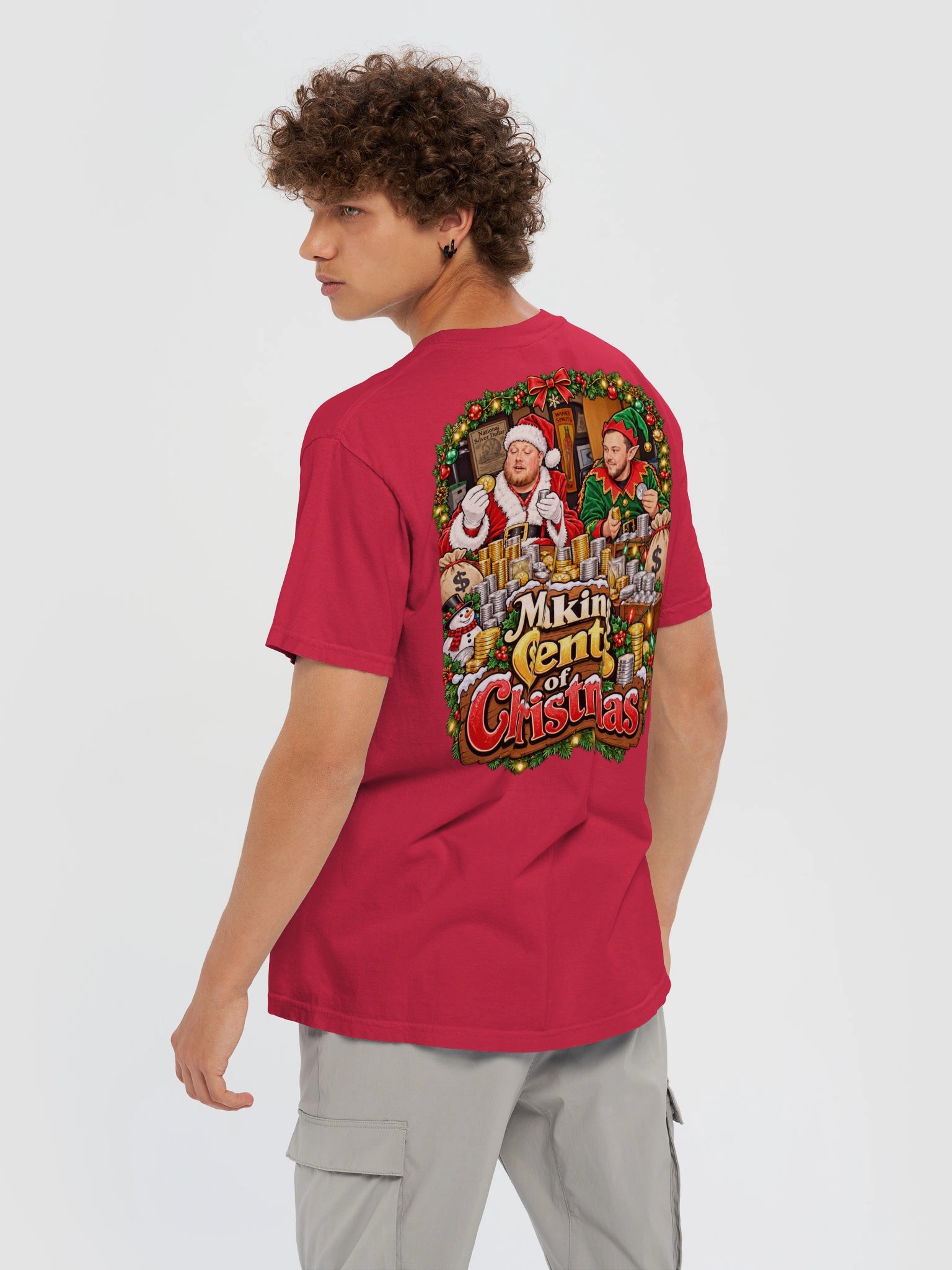 Making Cents of Christmas Logo Heavyweight Tee product image (3)