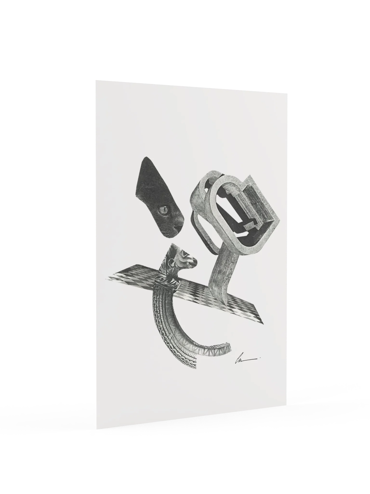 002 FRAGMENTATION MATTE ART PRINT CT 26 product image (2)