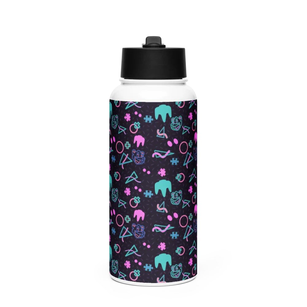 Bundy Bear Arcade Stainless Steel Water Bottle product image (1)
