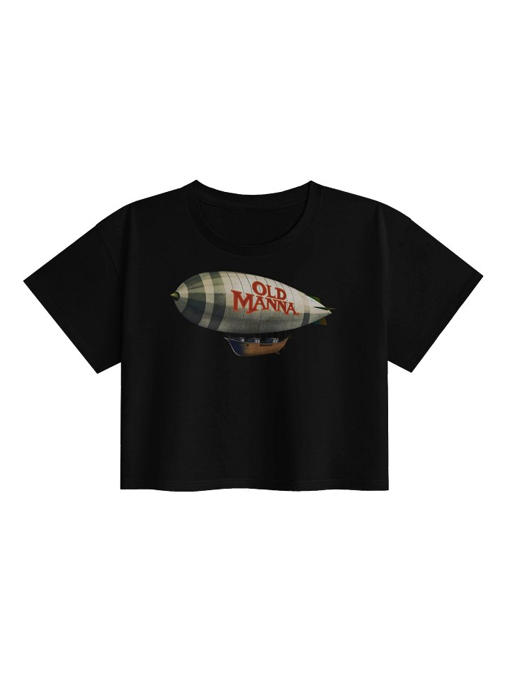 Plane Womens Crop Top Tee product image (2)