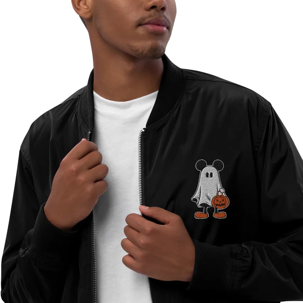 Ghosty x Mouse Bomber Jacket (Embroidered) product image (11)