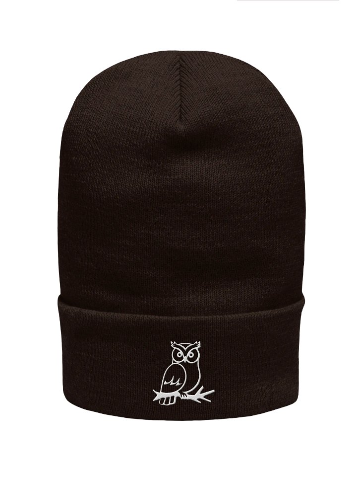 Stitched Owl Beanie product image (1)