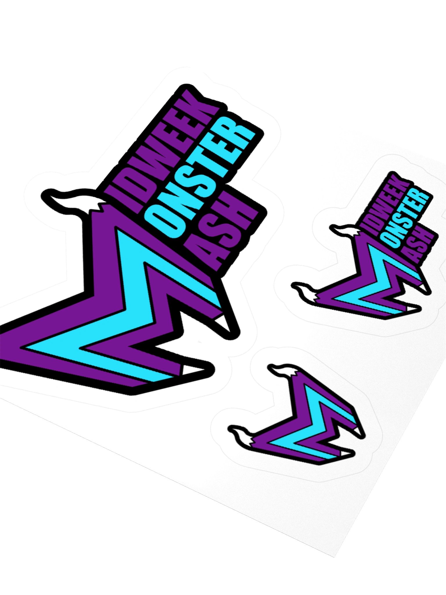 Midweek Monster Mash Logo Sticker Sheet product image (7)